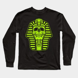 King Pharoah Skull Long Sleeve T-Shirt